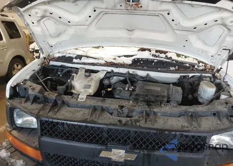 2011 Chevrolet Express 2500 Work Van из США, поврежденный, VIN 1GCWGFCA4B1125139